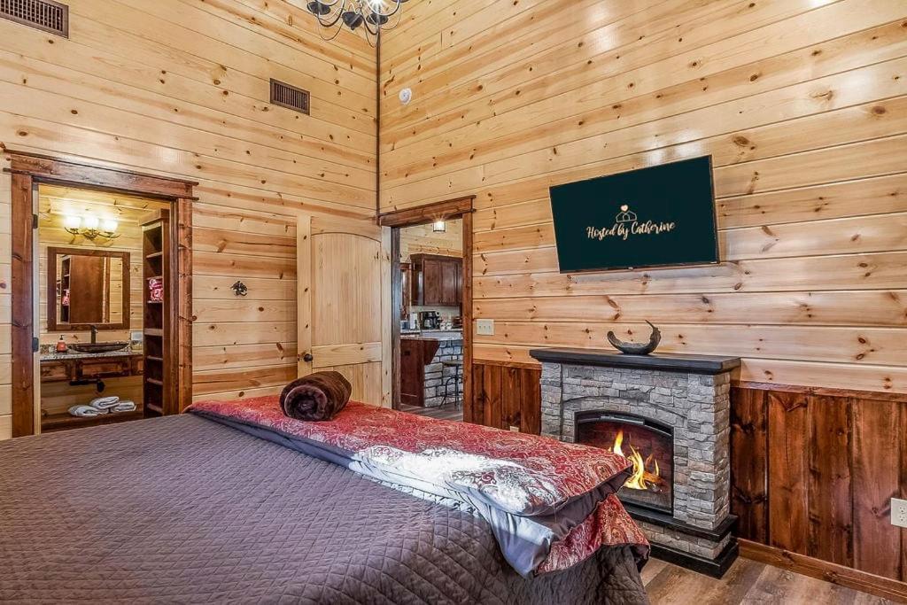 Large Luxury 2Br Cabin W Hot Tub Double Trouble Was Designed For Fun Comfort And Memories Minutes From Buzzling Hochatown And Beautiful Beaver Bend State Park Broken Bow Exteriör bild